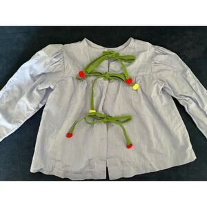 Bella Bliss Boutique Tie Flower Tunic Girls Size 2